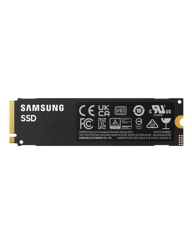 SSD diskas Samsung 1TB M.2 NVMe PCIe 4.0, 7150/6450 MB/s (MZ-V9V1T0BW)