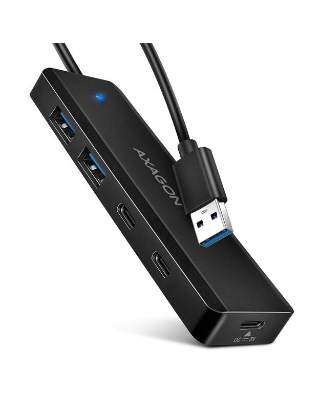 I/O HUB USB TRAVEL/0.19M HUE-C2A AXAGON
