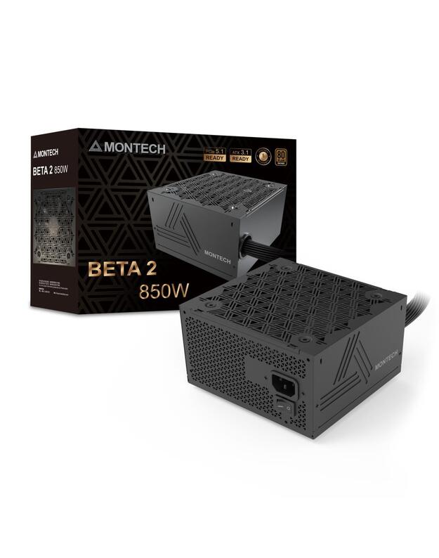Power Supply|MONTECH|BETA 2|ATX|PC|100 - 240 V|850 W|BETA2850W