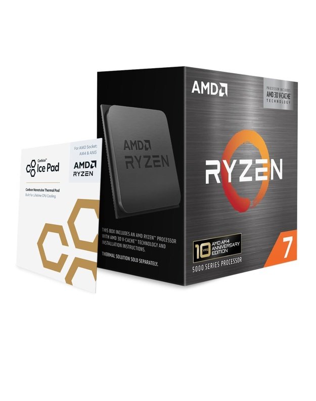 CPU|AMD|AMD RyzenT 7|5800X3D| 3.4 GHz|8xCores|Cache 96 MB|Socket Socket AM4|TDP 105 W|Box|100-100000651POF