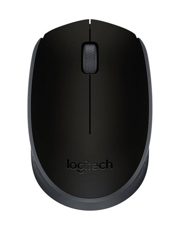MOUSE USB OPTICAL WRL B170/BLACK 910-004798 LOGITECH