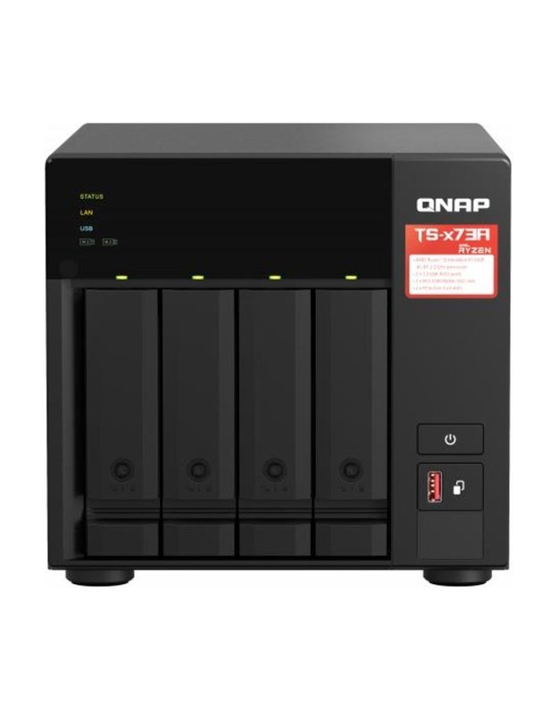 NAS STORAGE TOWER 4BAY 8GB/TS-473A-8G QNAP