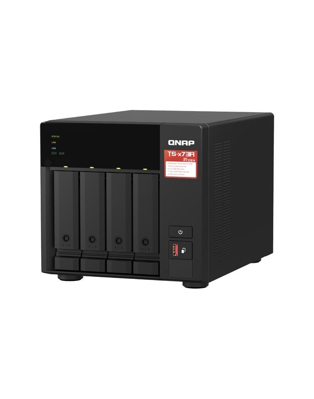 NAS STORAGE TOWER 4BAY 8GB/TS-473A-8G QNAP