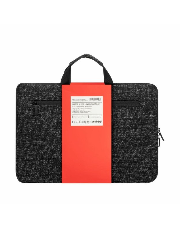 NB SLEEVE ANVIK 15.6  + MOUSE/7916 BLACK RIVACASE