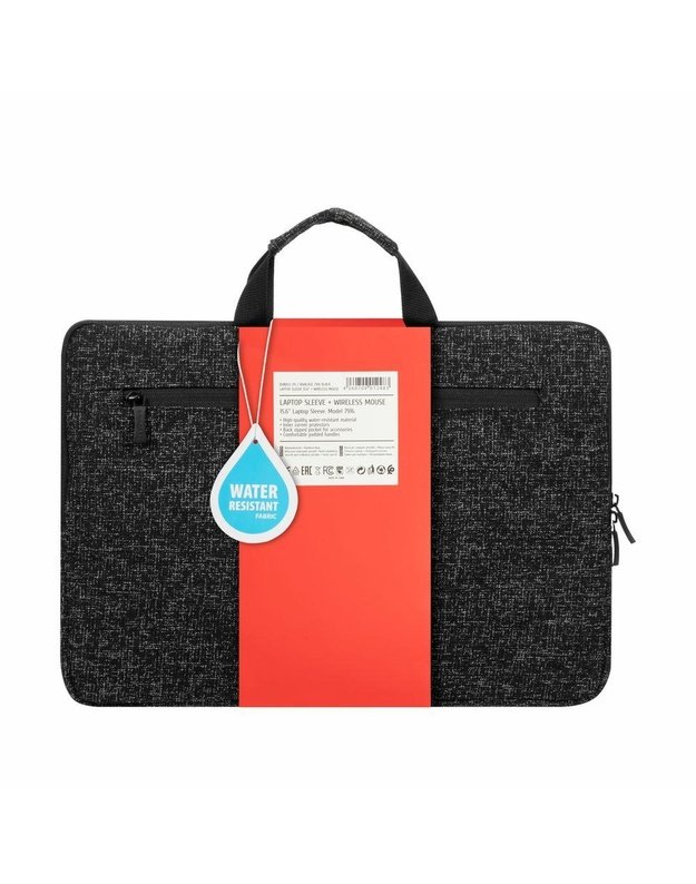 NB SLEEVE ANVIK 15.6  + MOUSE/7916 BLACK RIVACASE