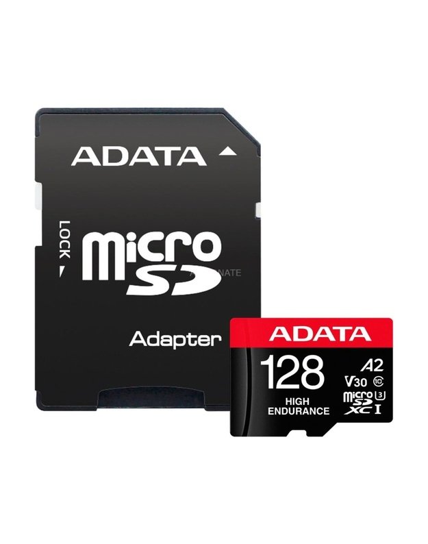MEMORY MICRO SDXC 128GB W/AD./AUSDX128GUI3V30SHA2-RA1 ADATA