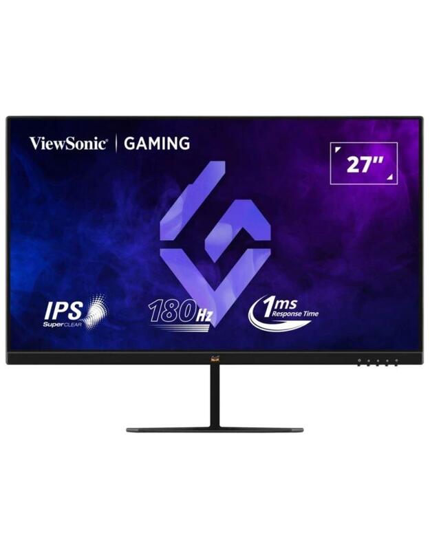 LCD Monitor|VIEWSONIC|VX2779-HD-PRO|27 |Gaming|Panel IPS|1920x1080|16:9|180Hz|Matte|1 ms|Tilt|Colour Black|VX2779-HD-PRO