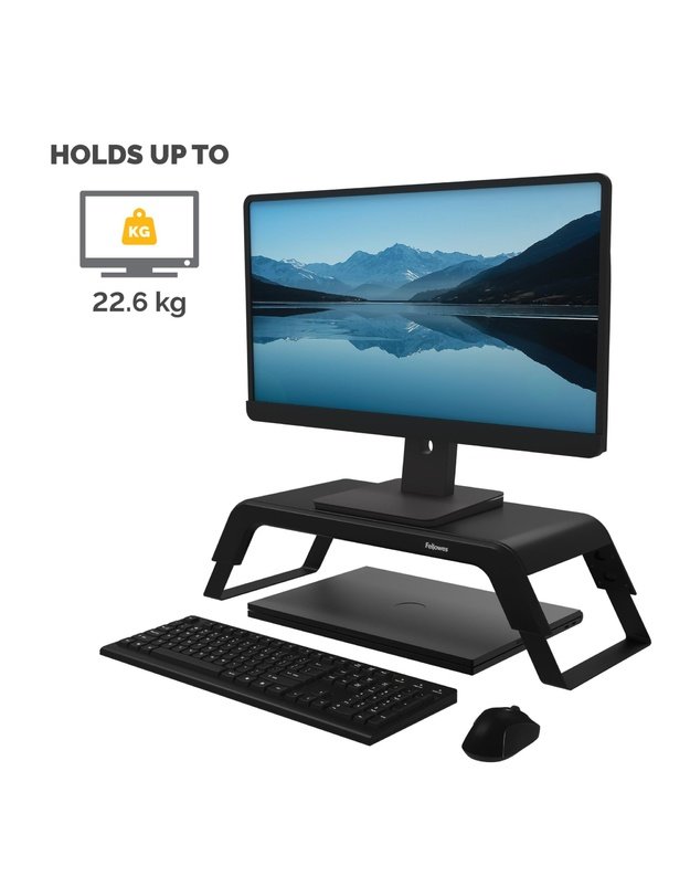 Monitoriaus stovas Fellowes Hana LT, juodas (100016996)