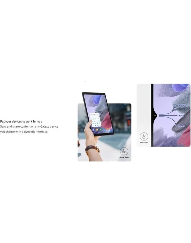 Samsung Galaxy TAB A9 LTE ​​X115 4/64 ГБ, серый