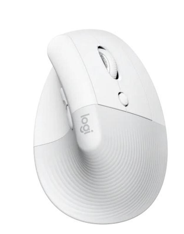 MOUSE USB OPTICAL WRL VERTICAL/WHITE RIGH 910-006475 LOGITECH