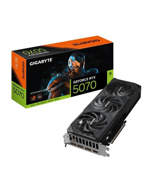VGA PCIE16 RTX5070 12GB GDDR7/GV-N5070WF3OC-12GD GIGABYTE