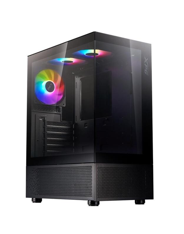 Case|ADATA|INVADER X MINI|MidiTower|Case product features Transparent panel|ATX|MicroATX|MiniITX|Colour Black|INVADERXMINIMT-BKCWW