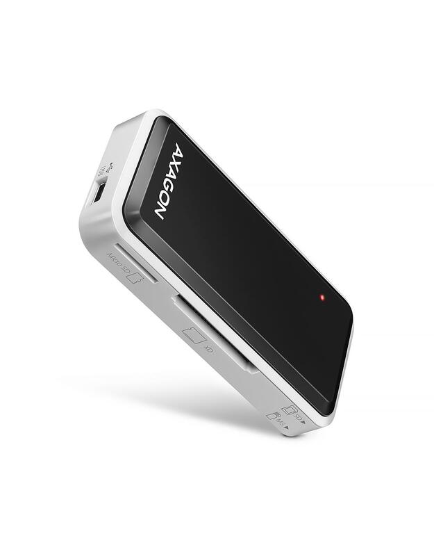 CARD READER MINI 5-SLOT/USB2.0 0.1M CRE-X1 AXAGON
