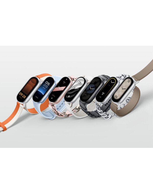 Xiaomi Smart Band 9, серебристый