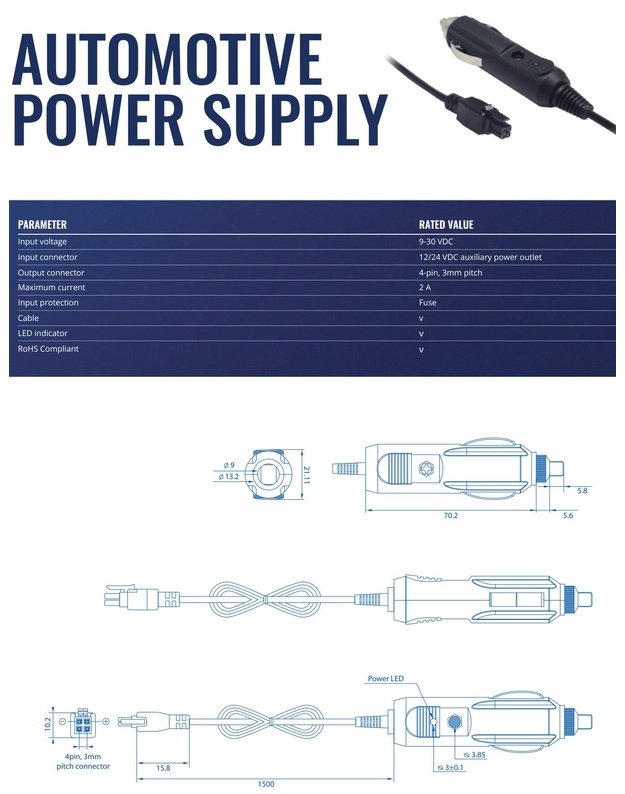 NET SWITCH ACC POWER SUPPLY/AUTOMOTIVE PR2AM20M TELTONIKA