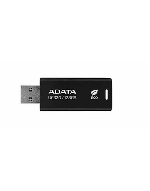 MEMORY DRIVE FLASH USB3.2 128G/BLACK UC320-128G-RBK/BK ADATA
