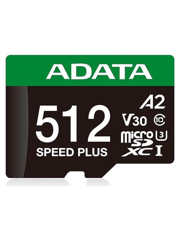 MEMORY MICRO SDXC 512GB UHS-I/UD512GUI3V30A2SP-RA1 ADATA