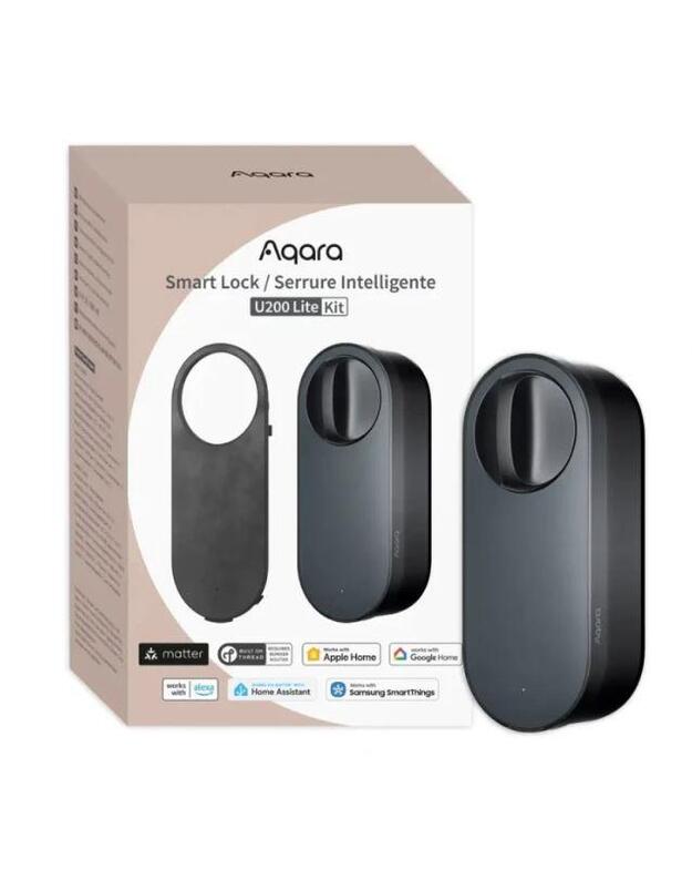 SMART HOME LOCK U200 LITE KIT/BLACK EL-D03D-B AQARA