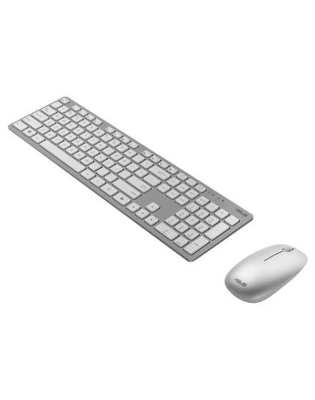 KEYBOARD +MOUSE WRL OPT. W5000/WHITE 90XB0430-BKM3D0 ASUS