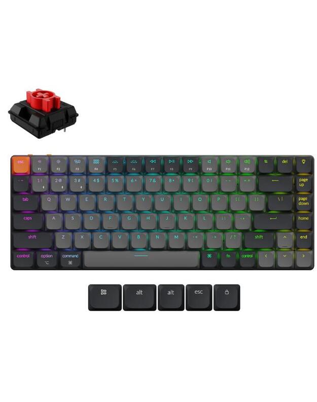 KEYBOARD WRL K3 RGB/BLACK K3X-B1 KEYCHRON