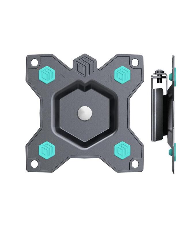 TV SET ACC WALL MOUNT /10-35 /BLACK R1-B ONKRON