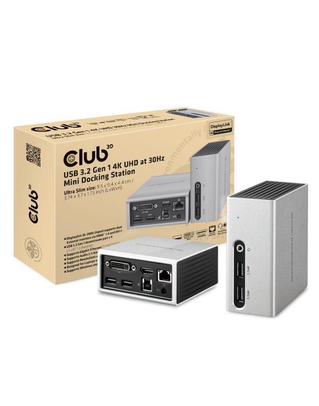 NB ACC DOCKING STATION/USB CSV-3104D CLUB3D