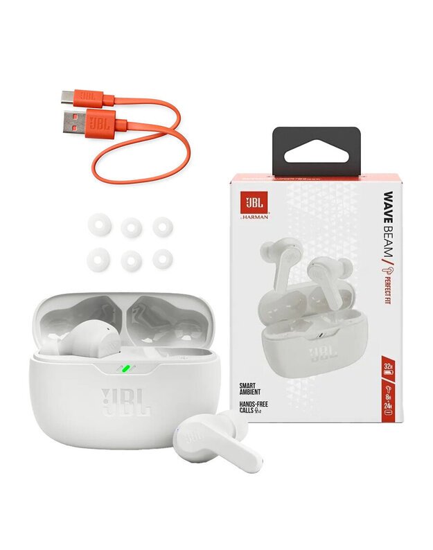 JBL Vibe Beam, baltos 6