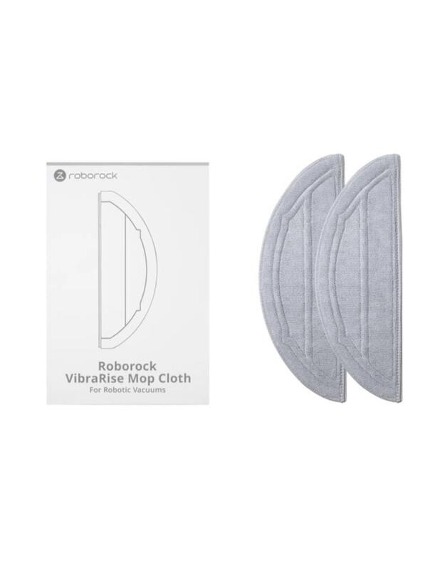 VACUUM ACC MOP CLOTH VIBRARISE/GREY 2PC 8.02.0436 ROBOROCK