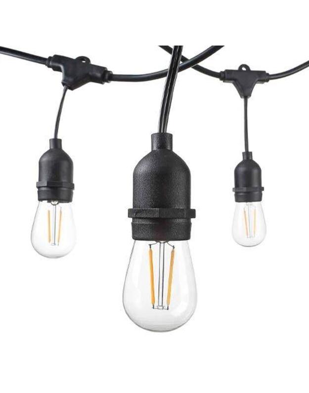 LAMP LED GARLAND GARDEN STRING/E27 10M 03-630 VISIONAL