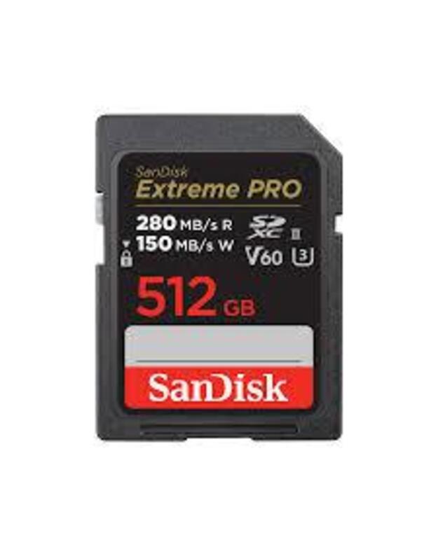 MEMORY SDXC 512GB UHS-II/SDSDXEP-512G-GN4IN SANDISK