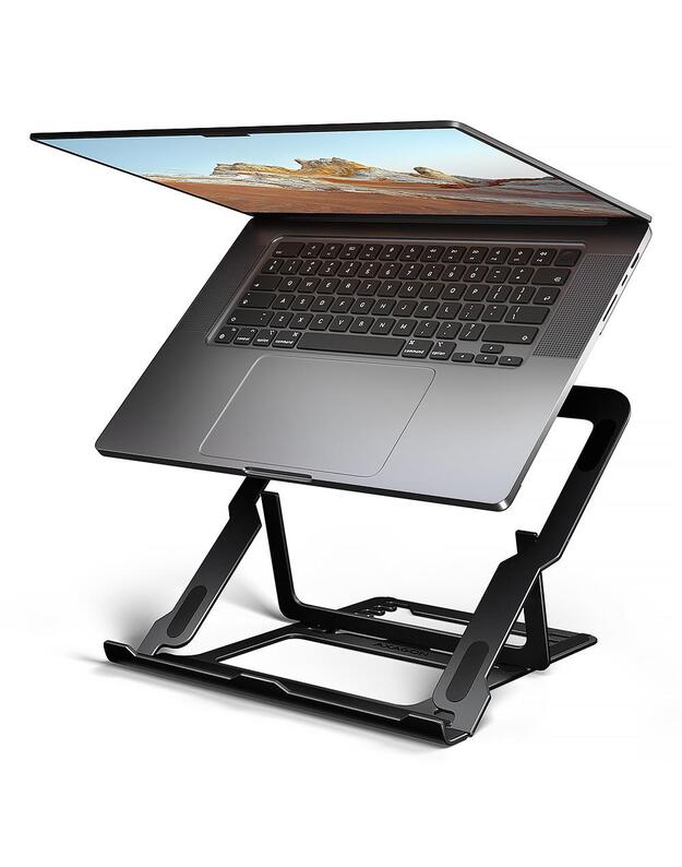 NB ACC STAND 10 -17.3 /ALUMINUM BLACK STND-LAB AXAGON