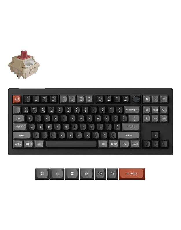 KEYBOARD WRL V3 ULTRA/BLACK V3U-D1 KEYCHRON