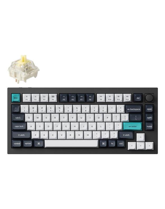 KEYBOARD WRL Q1 MAX RGB/CARBON BLACK Q1M-M4 KEYCHRON