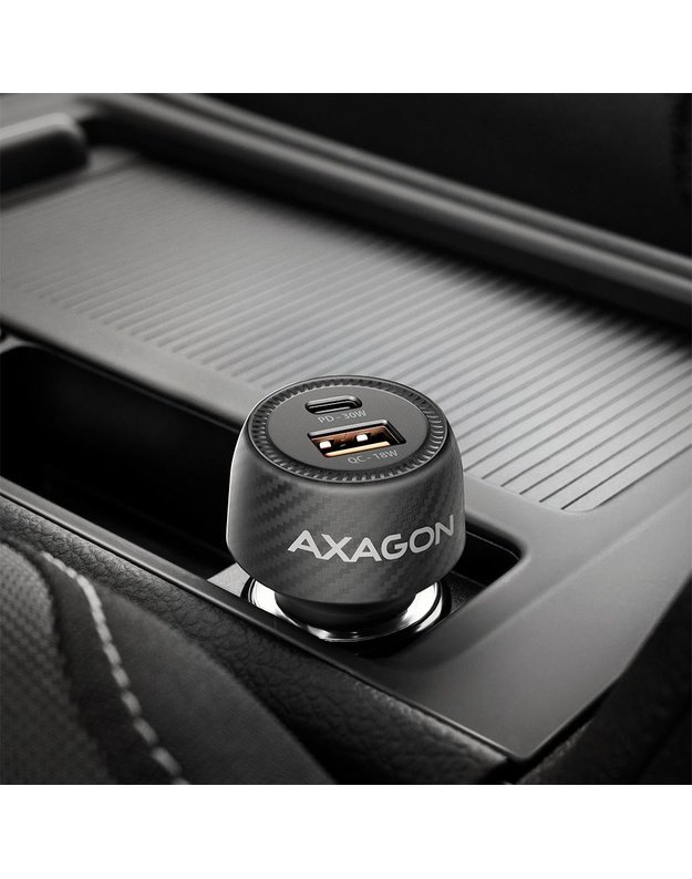 Automobilinis įkroviklis AXAGON PWC-PQ48, 48 W, 2 USB prievadai