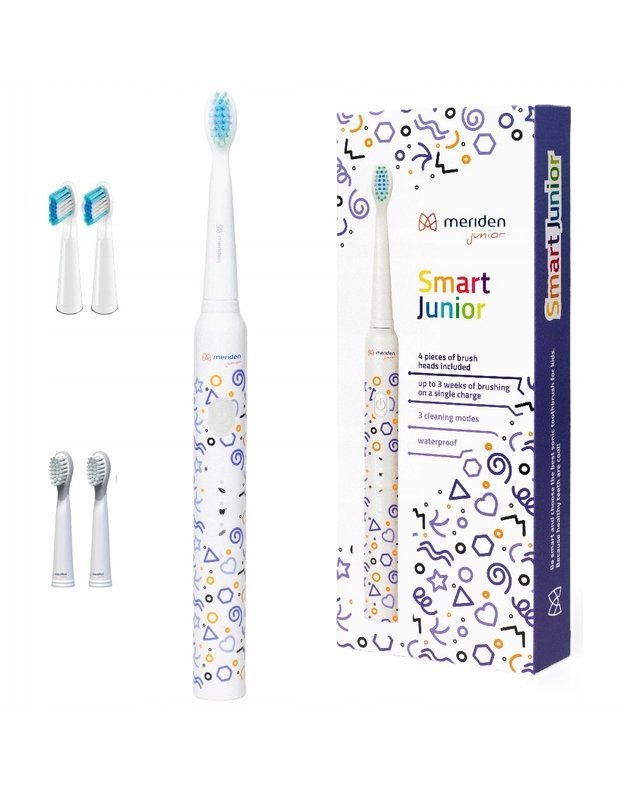 Elektrinis dantų šepetukas MERIDEN Sonic+ Professional, violetinis