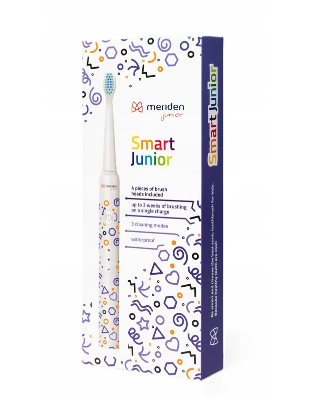 Elektrinis dantų šepetukas MERIDEN Sonic+ Professional, violetinis 2