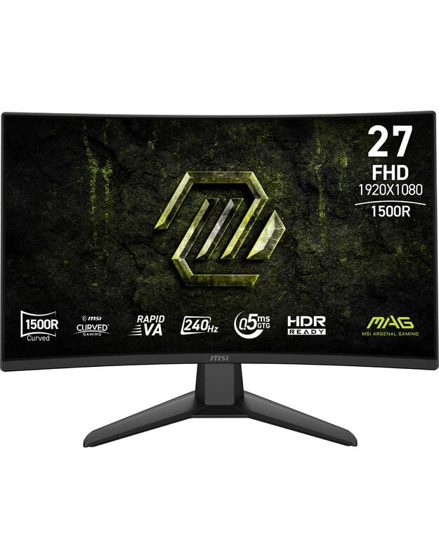 LCD Monitor|MSI|27  |1920 x 1080 pixels|Full HD|Native aspect ratio 16:9|Curved|MAG274CFX24