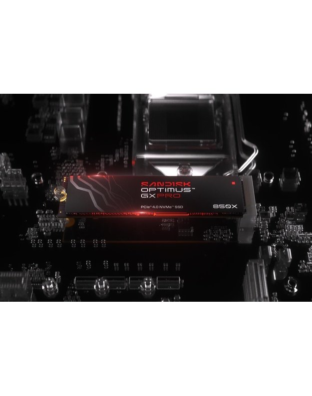 SSD diskas SanDisk 2TB M.2 NVMe PCIe 4.0, 7300/6600 MB/s (SDSP81200TAN-000E0)