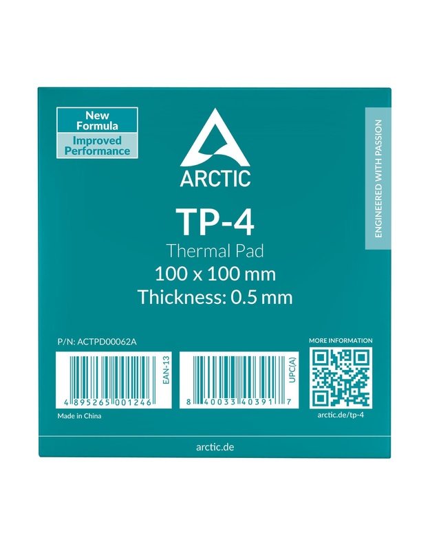 CPU COOLER ACC THERMAL PAD/100X100X0.5 ACTPD00062A ARCTIC