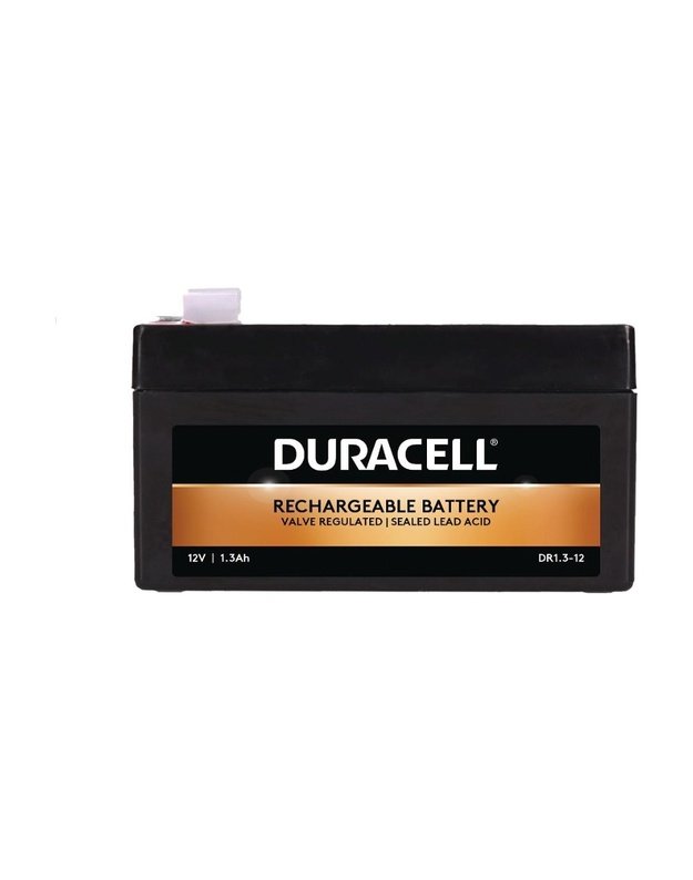 VRLA akumuliatorius Duracell 12 V, 1,3 Ah (DR1.3-12)