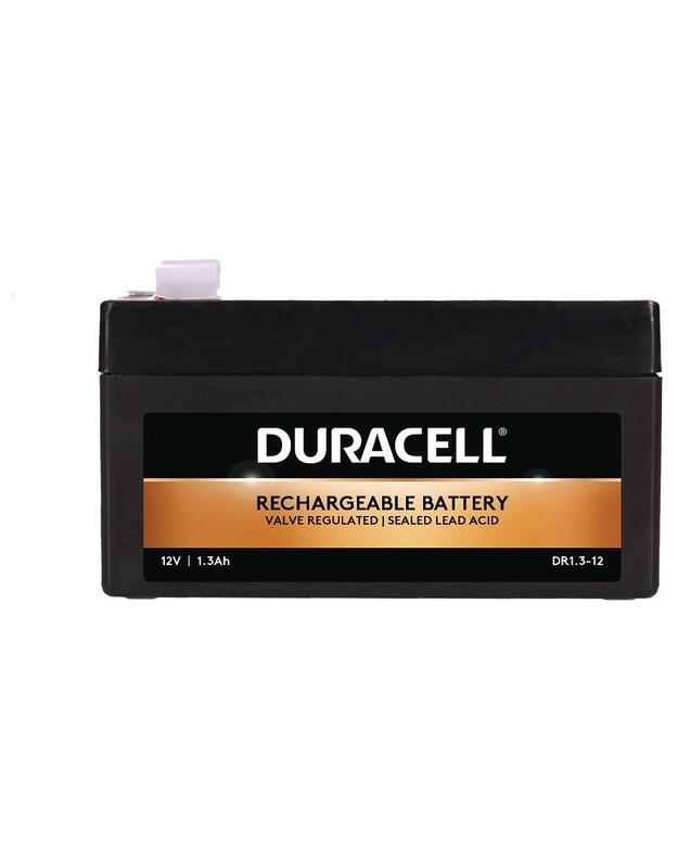 BATTERY 12V 1.3AH VRLA/DR1.3-12 DURACELL