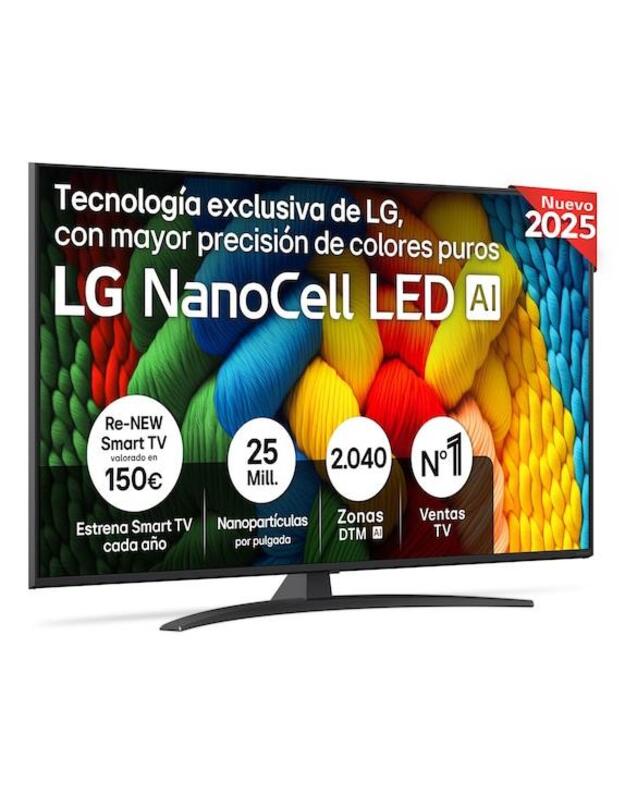 TV Set|LG|55  |4K Ultra HD|3840 x 2160 pixels|Flat|16:9|NanoCell|55NANO81A6A