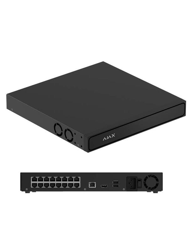 NET VIDEO RECORDER 16CH/H2D16PAC BLACK 140916 AJAX