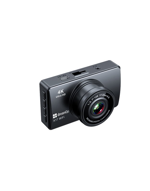 Video registratorius dreamQo X17 4K Ultra HD, Wi-Fi, 3" ekranas, 170°