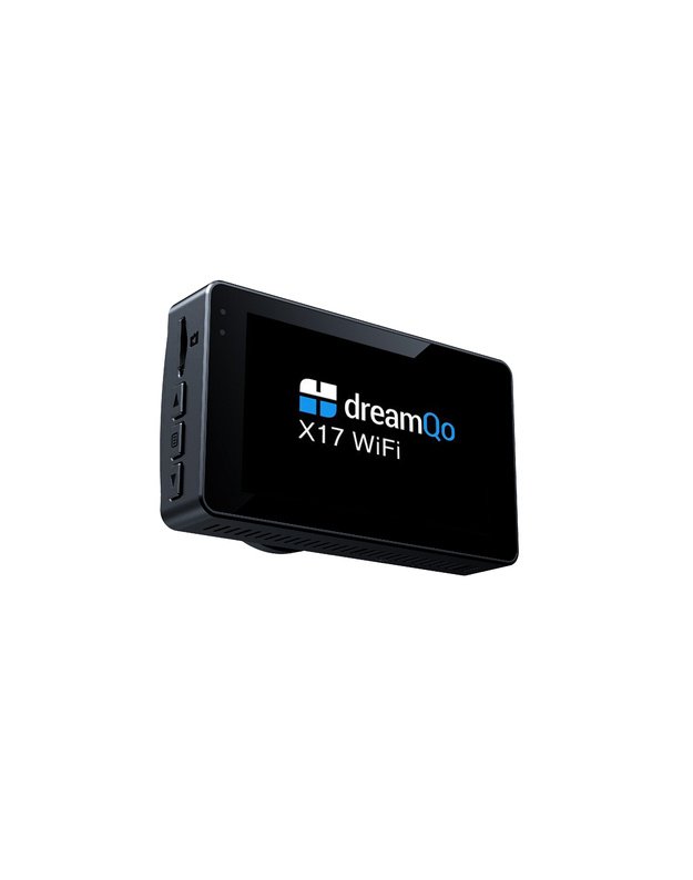 Video registratorius dreamQo X17 4K Ultra HD, Wi-Fi, 3" ekranas, 170°