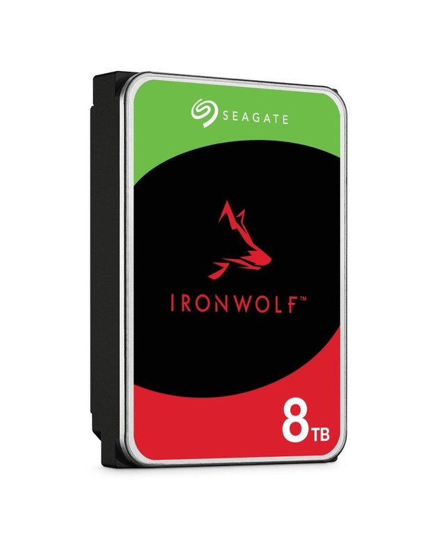 HDD|SEAGATE|IronWolf|8TB|SATA 3.0|256 MB|7200 rpm|Discs/Heads 5/10|3,5