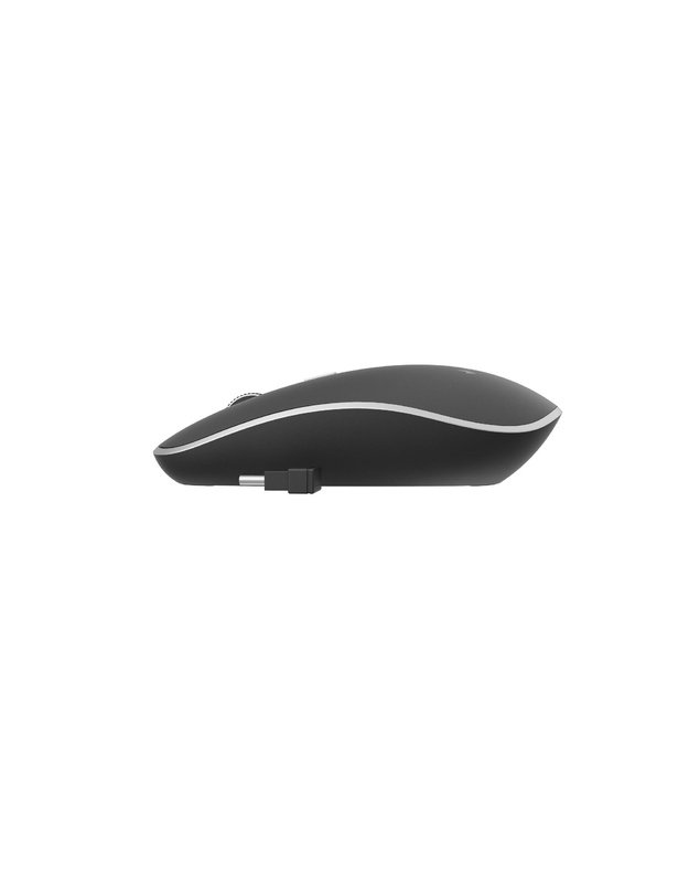 PELĖ USB-C OPTICAL WRL BLACK/SILENT MUSW-4BSC-01 GEMBIRD