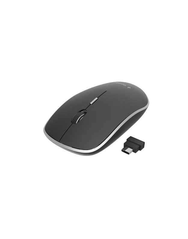 PELĖ USB-C OPTICAL WRL BLACK/SILENT MUSW-4BSC-01 GEMBIRD