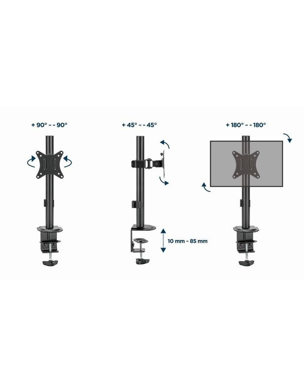 Monitoriaus laikiklis Gembird 17–32" (MA-D1-02)