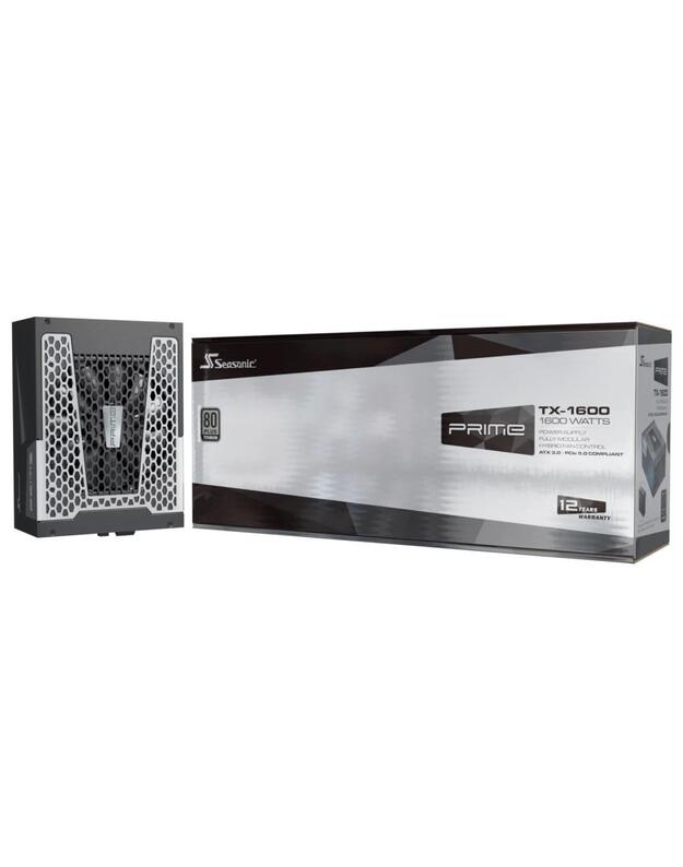 Power Supply|SEASONIC|PRIME TX ATX 3.0|1600 Watts|Efficiency 80 PLUS TITANIUM|MTBF 100000 hours|PRIME-TX-1600-ATX30